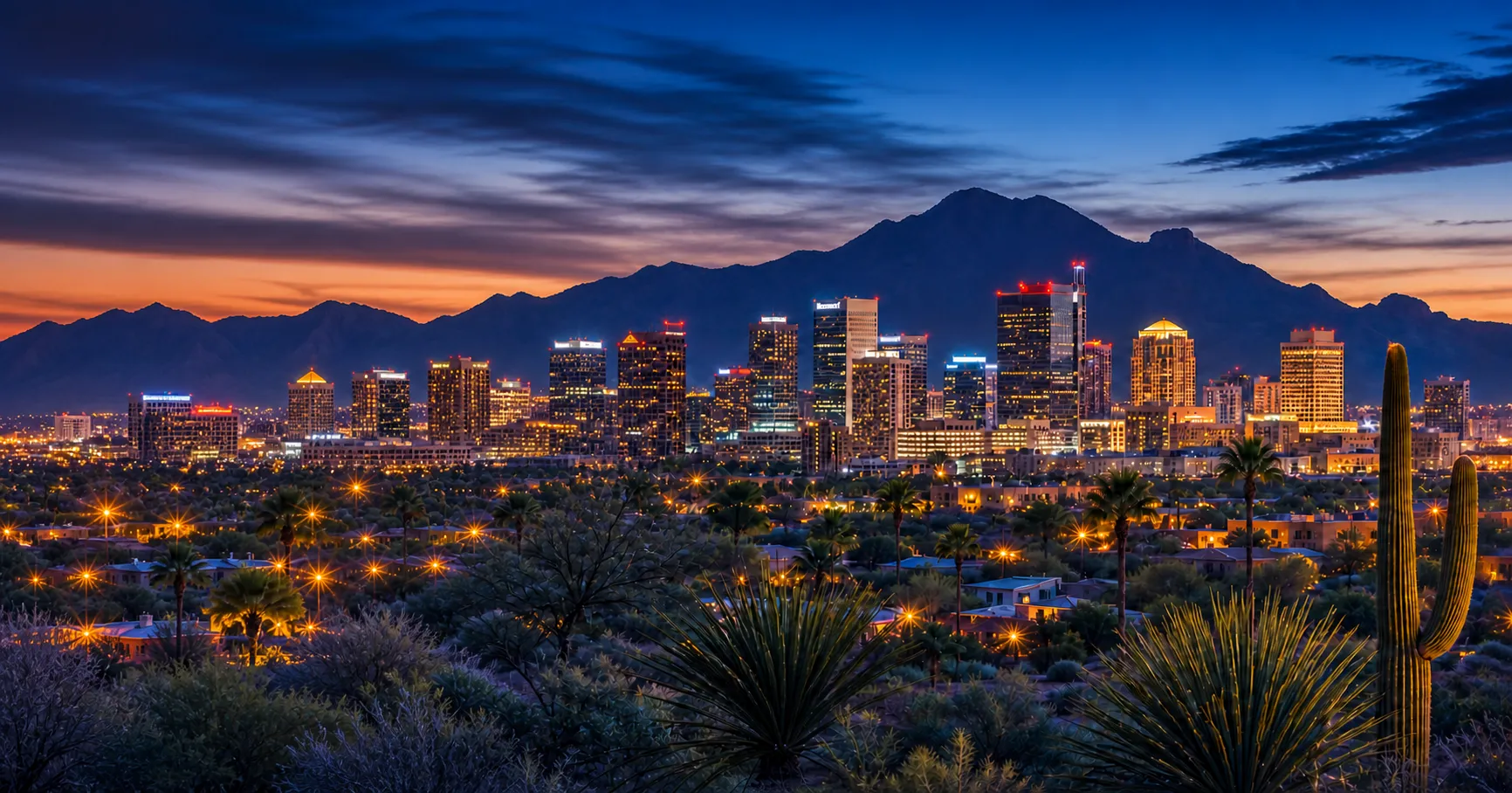 Phoenix skyline